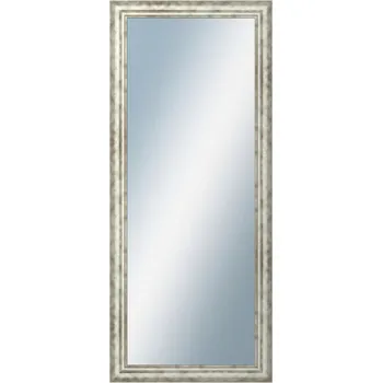 Zrcadlo DANTIK - Zarámované zrcadlo - rozměr s rámem cca 60x140 cm z lišty TRITON široký stříbrný (2950)