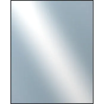 Koupelnový nábytek DANTIK - Zarámované zrcadlo - rozměr s rámem cca 80x100 cm z lišty Hliník černá | P02-021 (7002021)