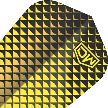 Příslušenství pro šipky Dart World Letky DW Altitude Yellow 3x Sada No6