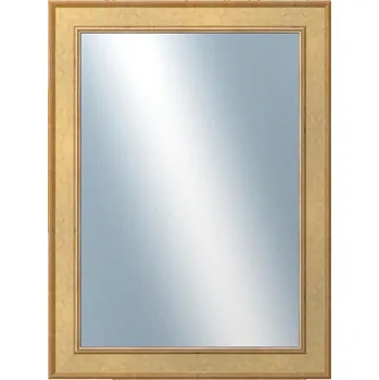 Zrcadlo DANTIK - Zarámované zrcadlo - rozměr s rámem cca 60x80 cm z lišty TOOTH zlatá (2778)