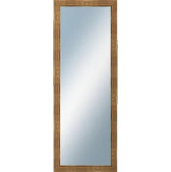 Zrcadlo DANTIK - Zarámované zrcadlo - rozměr s rámem cca 60x160 cm z lišty TRITON široký zlatý (2952)