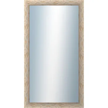 Zrcadlo DANTIK - Zarámované zrcadlo - rozměr s rámem cca 50x90 cm z lišty PAINT žlutá velká (2961)