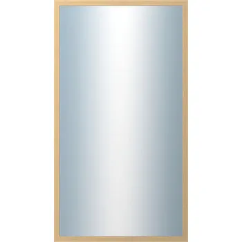 Zrcadlo DANTIK - Zarámované zrcadlo - rozměr s rámem cca 50x90 cm z lišty KASSETTE jasan (2860)