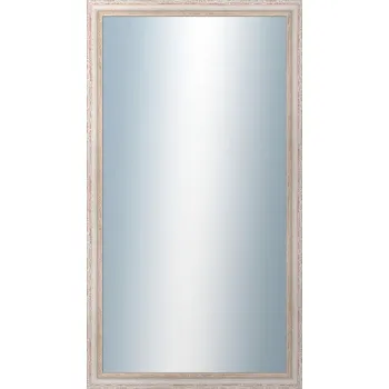 Zrcadlo DANTIK - Zarámované zrcadlo - rozměr s rámem cca 50x90 cm z lišty LYON šedá (2667)