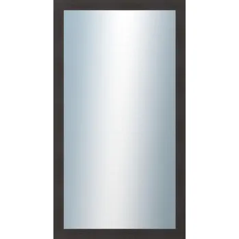 Zrcadlo DANTIK - Zarámované zrcadlo - rozměr s rámem cca 50x90 cm z lišty 4020 hnědá (2767)