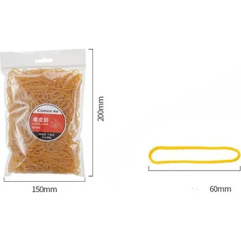 Comix Kancelářské gumičky 6cm, 200g, B3515 Barva: Žlutá