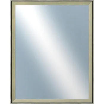 Zrcadlo DANTIK - Zarámované zrcadlo - rozměr s rámem cca 40x50 cm z lišty Inclinata colori béžová (3134)