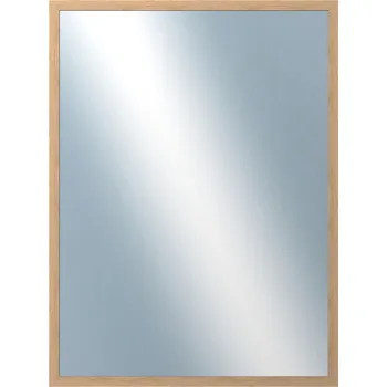Zrcadlo DANTIK - Zarámované zrcadlo - rozměr s rámem cca 60x80 cm z lišty KASSETTE dub (2863)