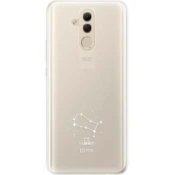 Silikonové pouzdro iSaprio - čiré - Blíženci - Huawei Mate 20 Lite