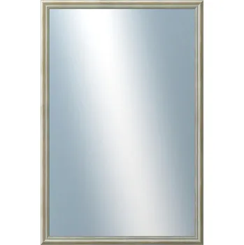 Zrcadlo DANTIK - Zarámované zrcadlo - rozměr s rámem cca 40x60 cm z lišty Y-ka oranžová linka (3128)