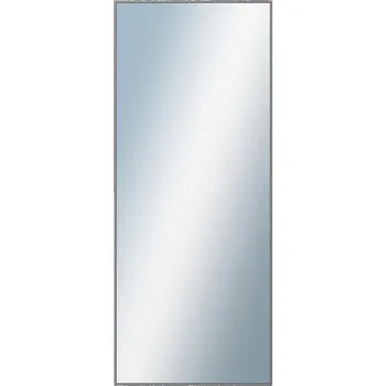 Koupelnový nábytek DANTIK - Zarámované zrcadlo - rozměr s rámem cca 50x120 cm z lišty Hliník šedá drás. | P269-223 (7269223)