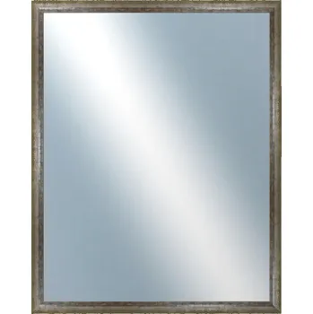 Zrcadlo DANTIK - Zarámované zrcadlo - rozměr s rámem cca 80x100 cm z lišty NEVIS zelená (3054)