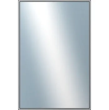 Koupelnový nábytek DANTIK - Zarámované zrcadlo - rozměr s rámem cca 40x60 cm z lišty Hliník šedá | P02-006 (7002006)