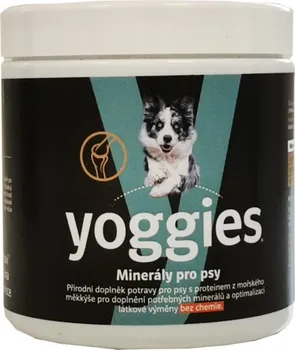 Kloubní výživa pro psa a kočku Yoggies Minerály pro psy peletky 180 g