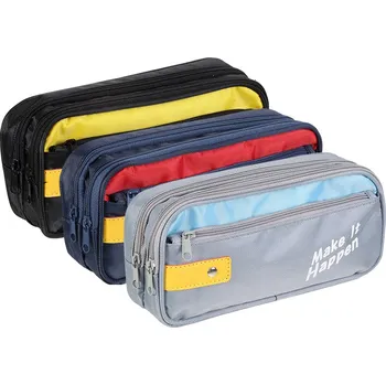 Penál Comix Penál Etue Happen A9300 Barva: Černá/Žlutá