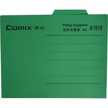 Comix Zakládací desky A4, A1810 Barva: Červená