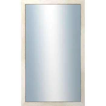 Zrcadlo DANTIK - Zarámované zrcadlo - rozměr s rámem cca 60x100 cm z lišty RETRO bílá (2531)