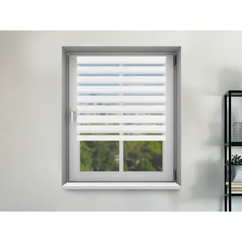 Roleta FEXI Zatemňovací Roleta Den a noc, Originál, Bílá, E 090 v POLO kazetě, 150x30 cm