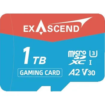 Paměťová karta Exascend UHS-I microSD Card Series 1TB Gaming