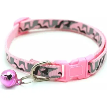 Obojek pro psa Surtep Animals Obojek pro psa Camuflage 1x19-32cm Barva: Růžová