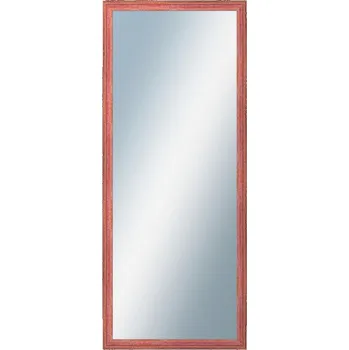 Zrcadlo DANTIK - Zarámované zrcadlo - rozměr s rámem cca 50x120 cm z lišty LYON červená (2707)