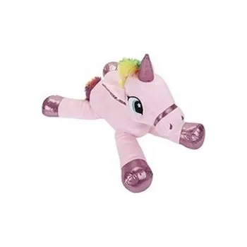 plyšák DOVOZ EU PLYŠOVÝ JEDNOROŽEC RŮŽOVÝ 25 cm