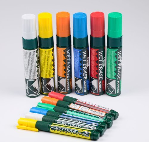 Malé křídové popisovače - rozměry hrotu 4x2 mm KRP-EXT-4x2-oranžový