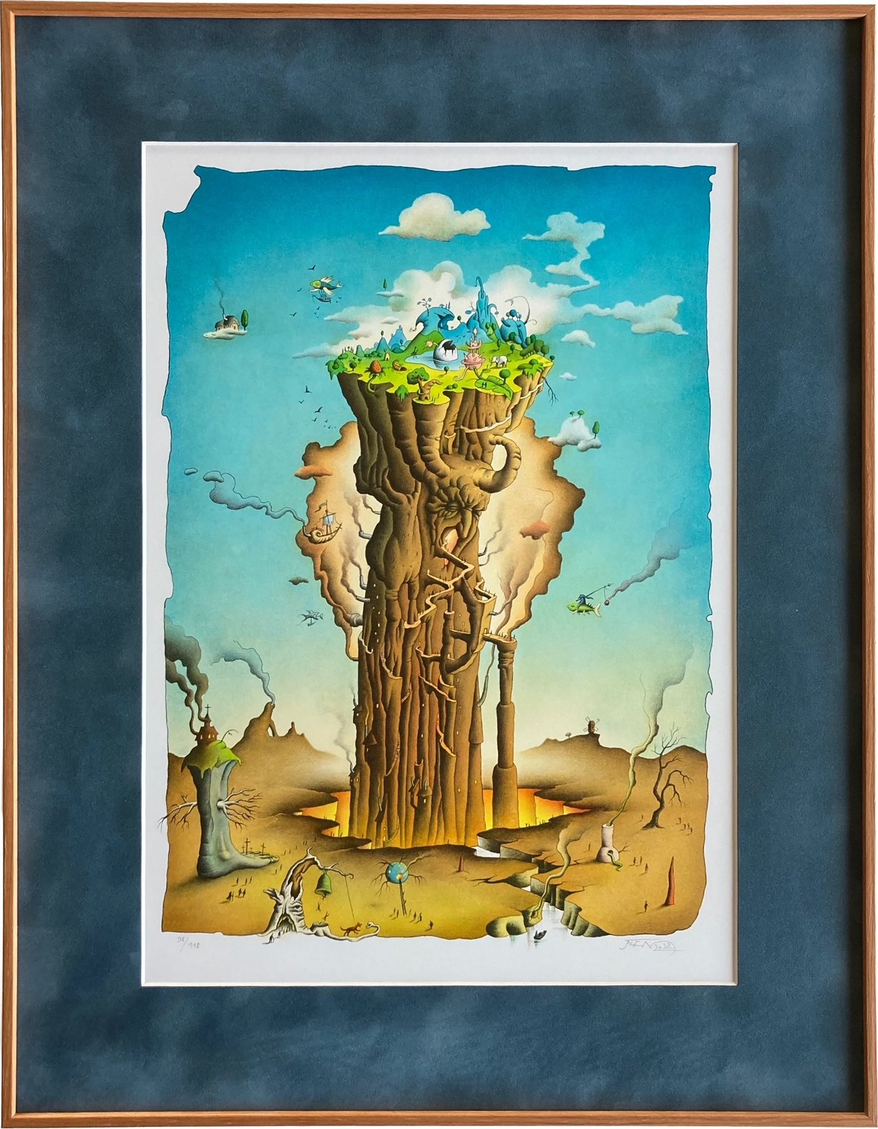 Jelen Oldřich - Hieronymus Bosch | 40.5x51.8 (Tento obraz je k vidění na prodejně FLR)