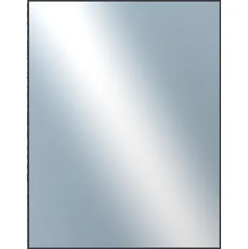 Koupelnový nábytek DANTIK - Zarámované zrcadlo - rozměr s rámem cca 70x90 cm z lišty Hliník černá | P01-021 (7001021)
