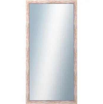 Zrcadlo DANTIK - Zarámované zrcadlo - rozměr s rámem cca 60x120 cm z lišty PAINT červená velká (2962)