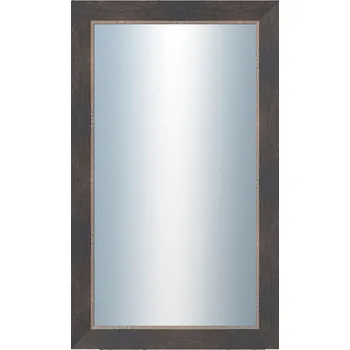 Zrcadlo DANTIK - Zarámované zrcadlo - rozměr s rámem cca 60x100 cm z lišty TOMAS černá velká (3031)