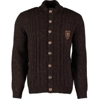 Pánský svetr Orbis Trachten - Svetr pánský vlněný hnědý 50