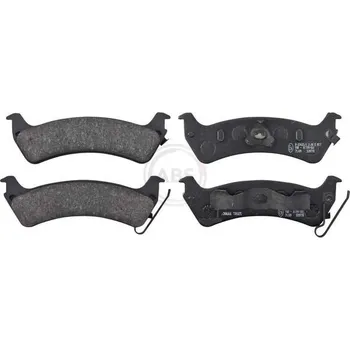 Brzdová destička Sada brzdových destiček, kotoučová brzda A.B.S. 38666