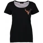 Gipfelstürmer - tričko dámské černé s krátkým rukávem (2206) 5XL