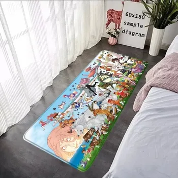 Rohožka do koupelny a obývacího pokoje | koberec - z13,40 x 60 cm (16 x 24 palců) mini