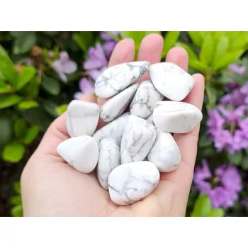 Sběratelství Howlit bílý tromlovaný z Brazílie 30 - 40mm