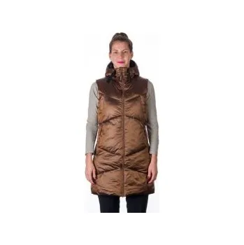 Dámská vesta Northfinder ROSEMARY brown XXL; Hnědá vesta + DÁREK DLE VÝBĚRU!