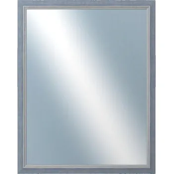 Zrcadlo DANTIK - Zarámované zrcadlo - rozměr s rámem cca 80x100 cm z lišty AMALFI modrá (3116)