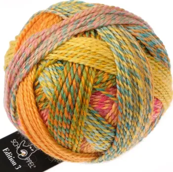 Příze Schoppel Wolle Edition 3 2594 Katzengold (Příze Edition 3 2594 Katzengold)