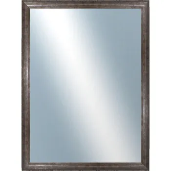 Zrcadlo DANTIK - Zarámované zrcadlo - rozměr s rámem cca 60x80 cm z lišty NEVIS šedá (3053)