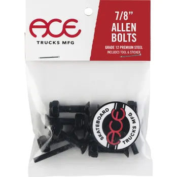 Úchyty Na Skateboard Ace Allen 7/8" Black