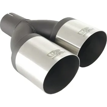 Koncovka výfuku ULTER SPORT Koncovka výfuku 2x90 mm NS2-90-1*P pravá Průměr vstupu: 55 mm
