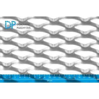 Plech Tahokov pozinkovaný PLOTA 62x25/9, 1,5x2000x1000 mm