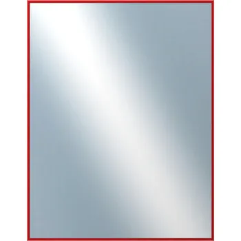 Koupelnový nábytek DANTIK - Zarámované zrcadlo - rozměr s rámem cca 70x90 cm z lišty Hliník červená P269-210 (7269210)