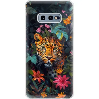 Odolné silikonové pouzdro iSaprio - Flower Jaguar - Samsung Galaxy S10e