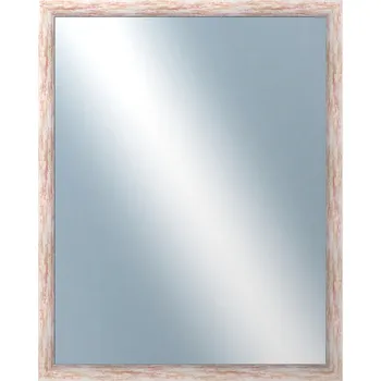 Zrcadlo DANTIK - Zarámované zrcadlo - rozměr s rámem cca 80x100 cm z lišty PAINT červená velká (2962)