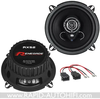 Reproduktor do auta Reproduktory DACIA Duster 2010-2017 Renegade RX52 sada s konektory