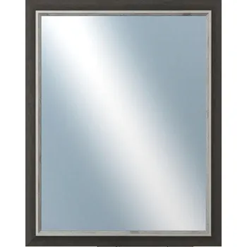 Zrcadlo DANTIK - Zarámované zrcadlo - rozměr s rámem cca 40x50 cm z lišty TAIGA černá (3108)