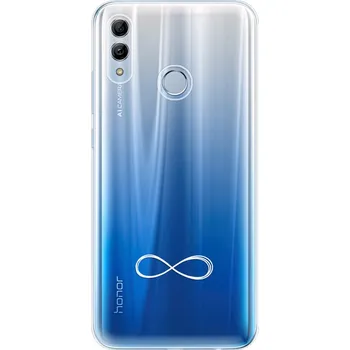 Pouzdro na mobilní telefon Odolné silikonové pouzdro iSaprio - čiré - Infinity - Huawei Honor 10 Lite