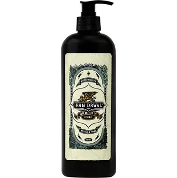 Pan Drwal Natural Face Shaving Gel Original 500 ml - Transparentní gel na holení